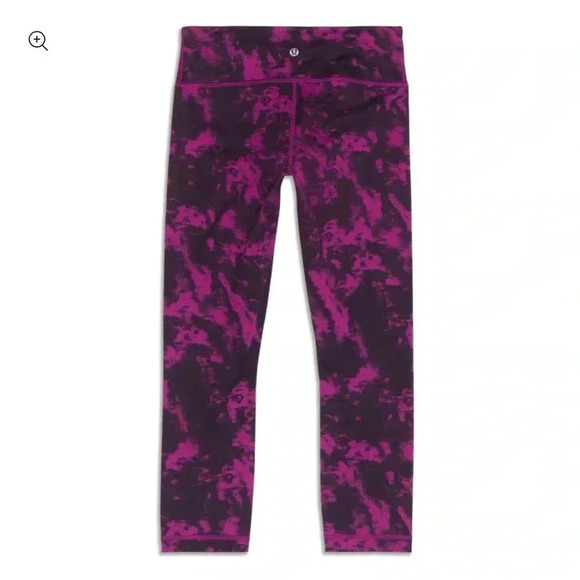 LULULEMON Wunder Under Pant Breezie Regal Plum Black - Picture 3 of 8